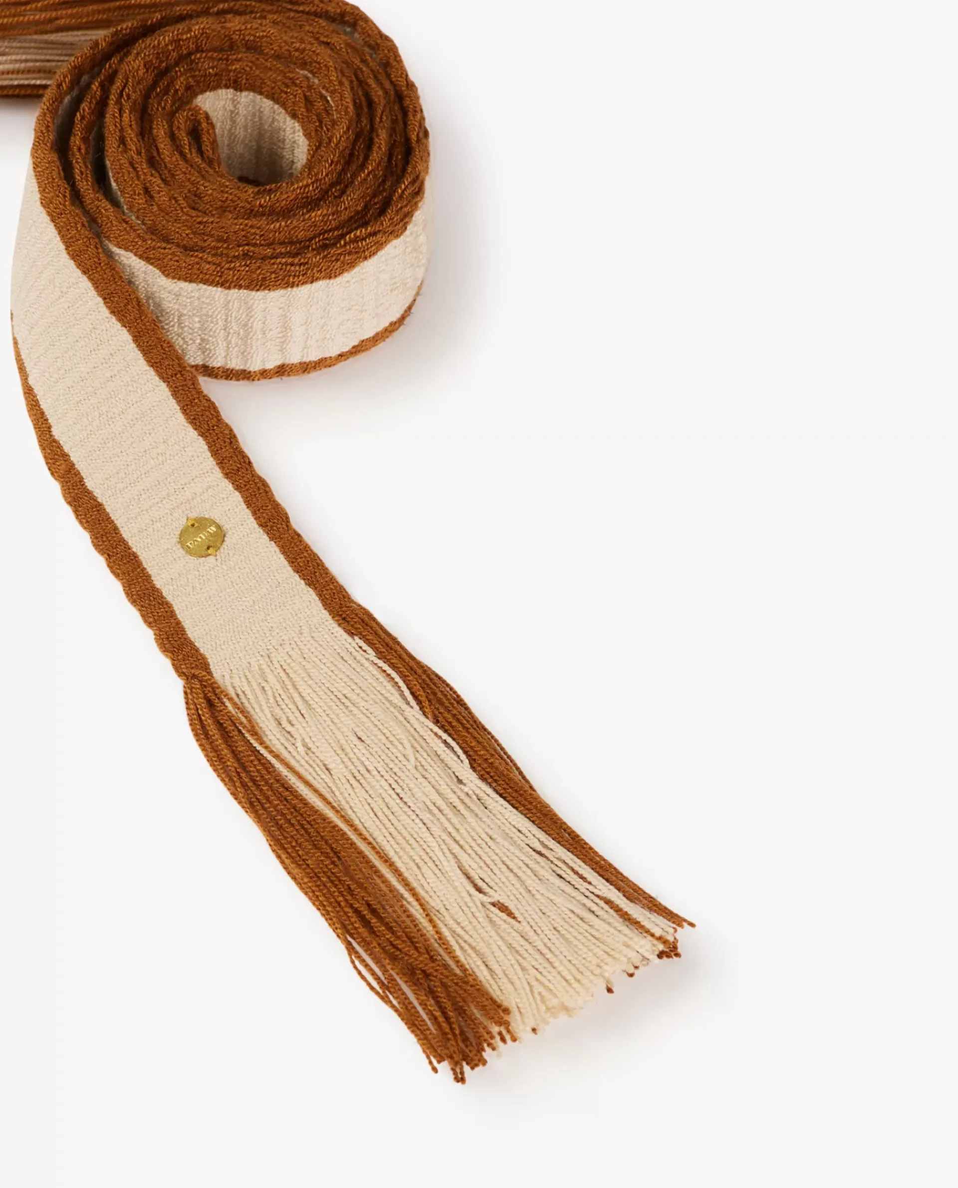 Clearance Geweven Riem Met Franjes Vrouwen Accessoires