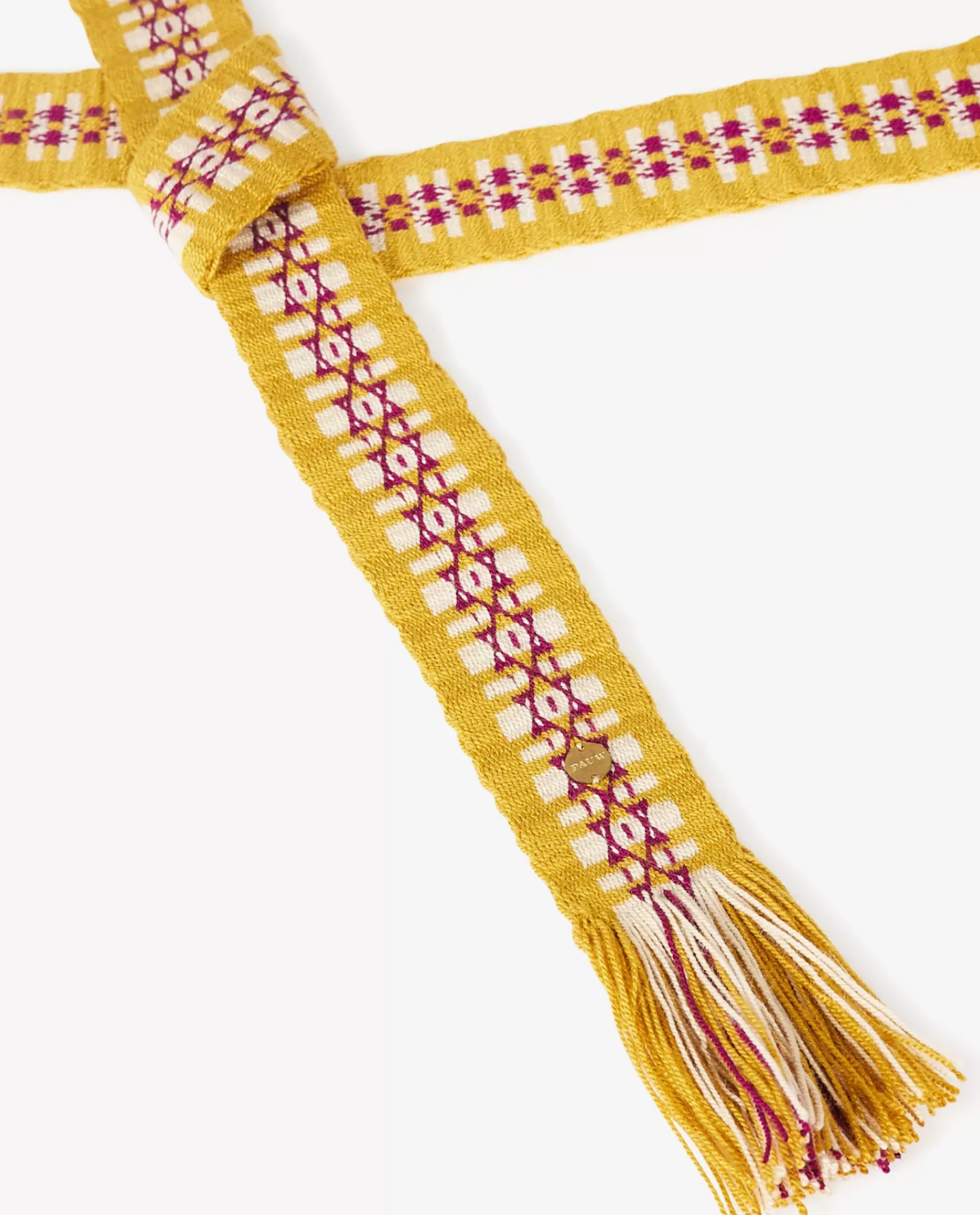 Shop Geweven Riem Met Franjes Vrouwen Accessoires