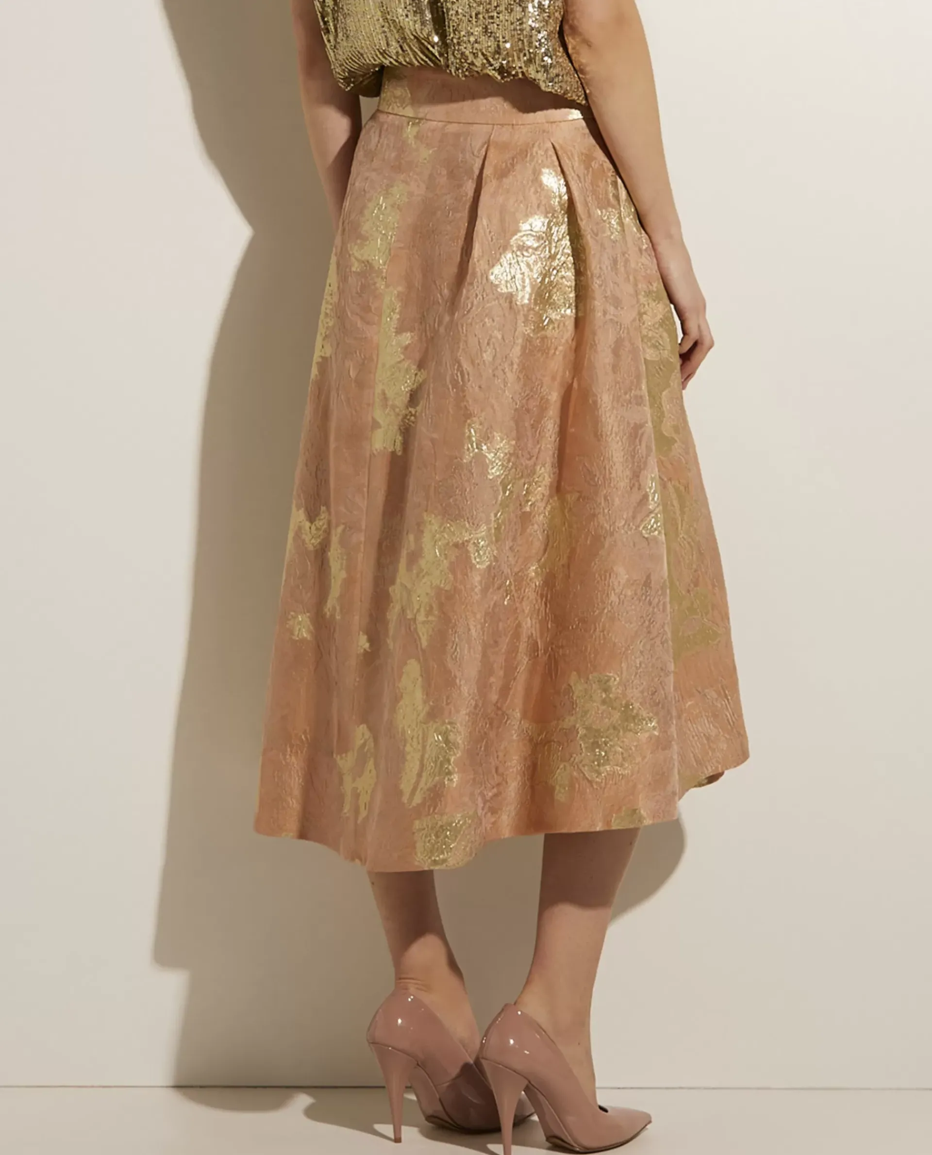 Fashion Glanzende A-Lijn Rok Vrouwen Rokken