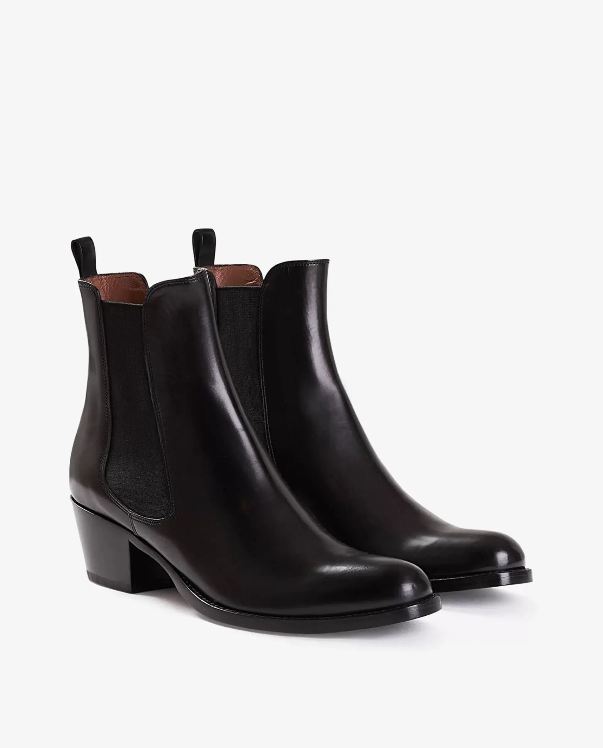 Store Halfhoge Leren Laarzen Vrouwen Schoenen