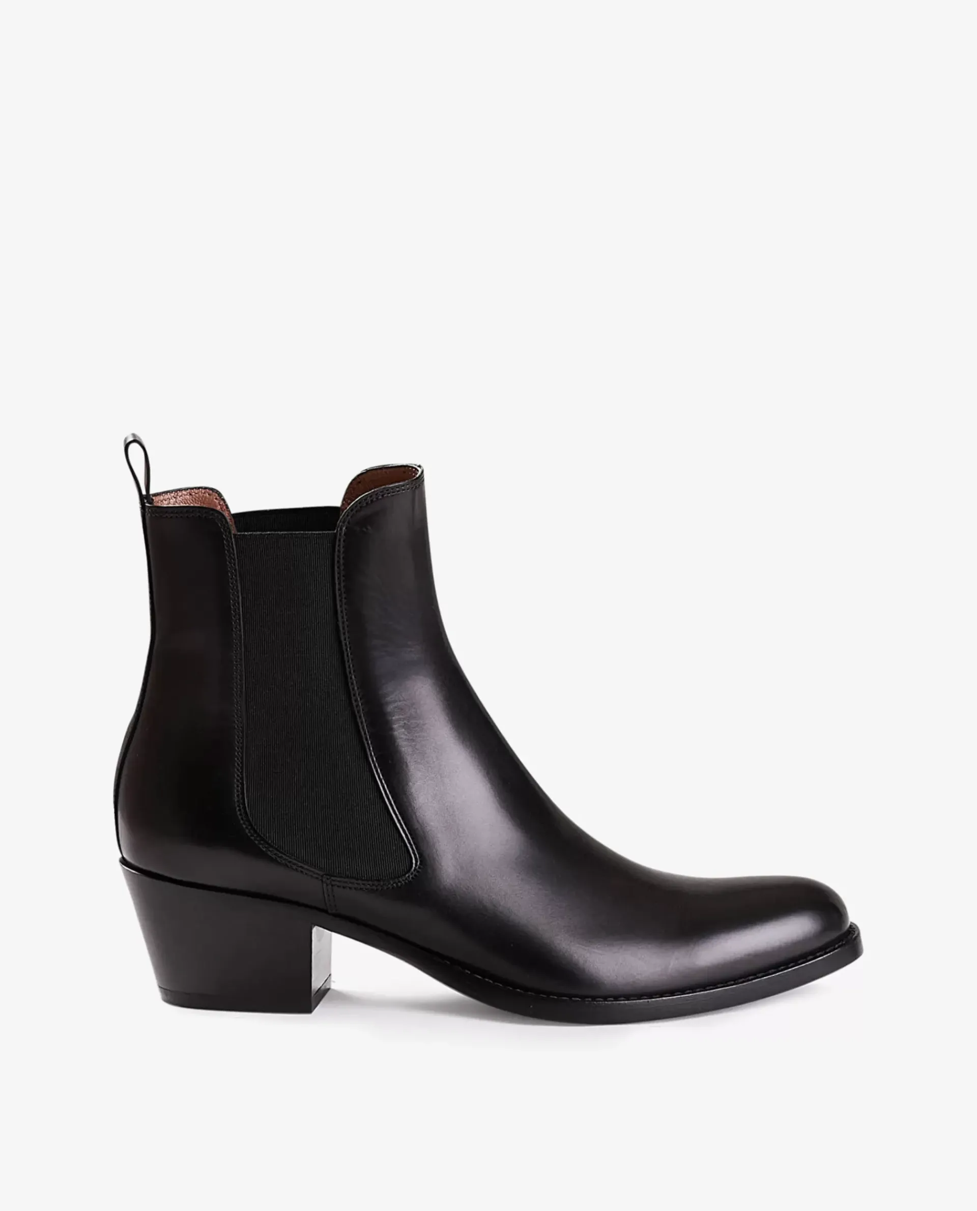 Store Halfhoge Leren Laarzen Vrouwen Schoenen