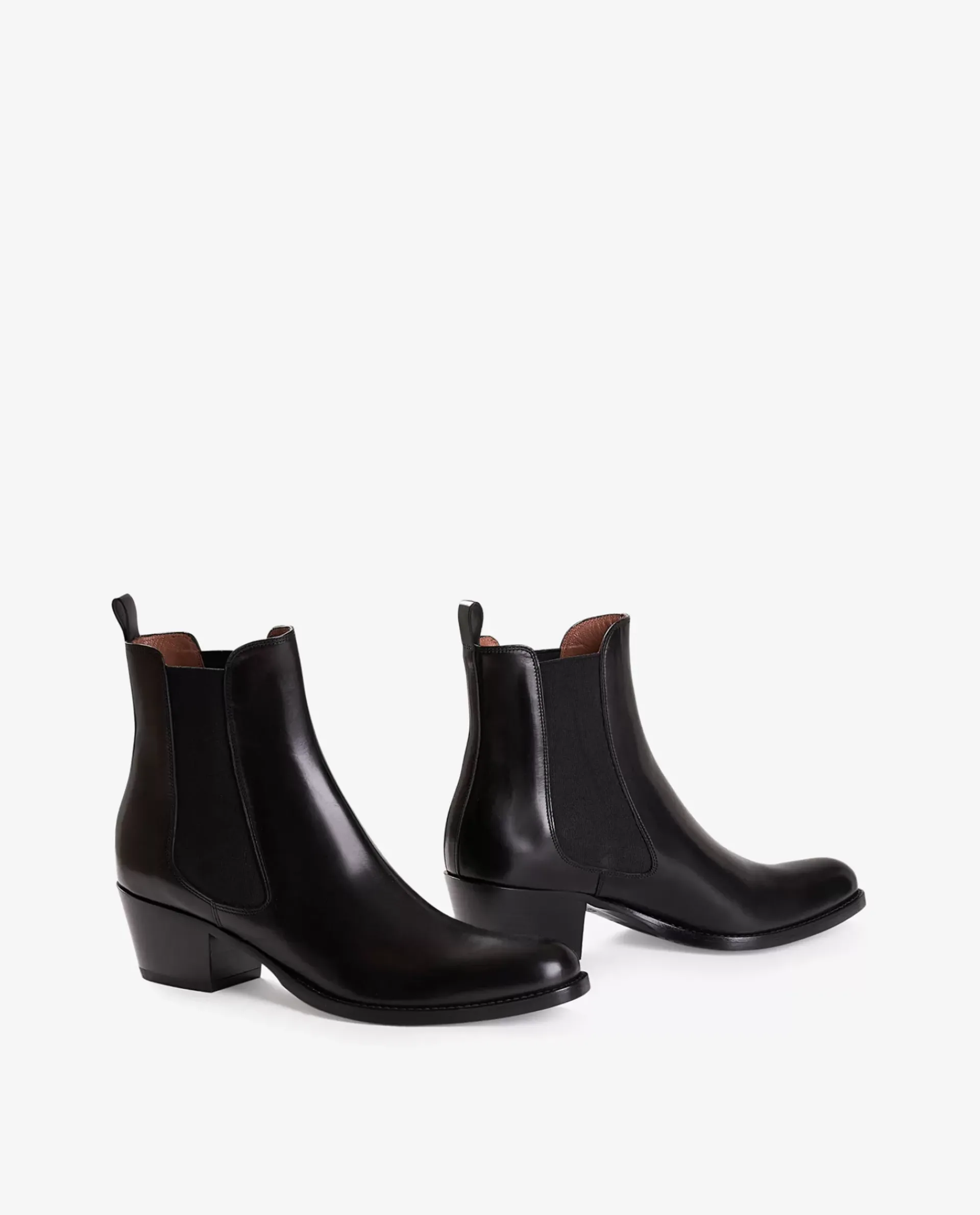 Store Halfhoge Leren Laarzen Vrouwen Schoenen