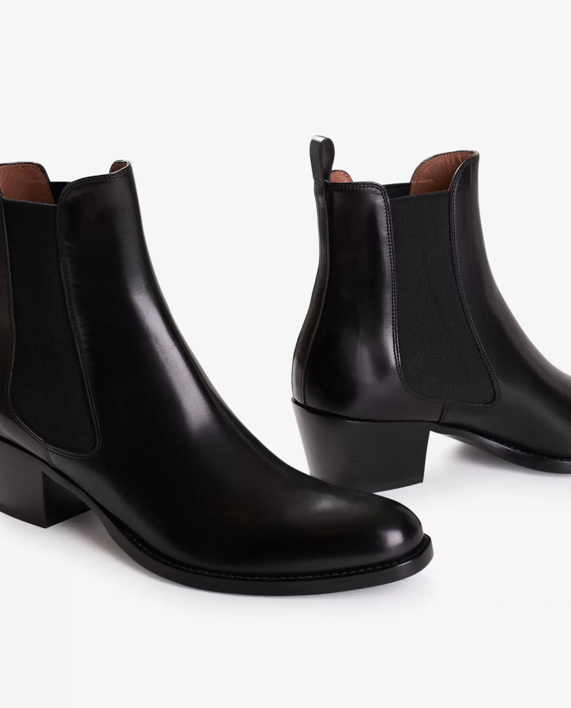 Store Halfhoge Leren Laarzen Vrouwen Schoenen
