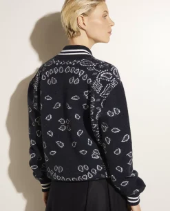 Hot Jacquard Bomber Vrouwen Knitwear