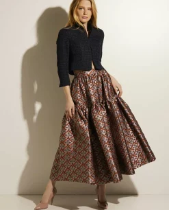 Sale Jacquard Rok Vrouwen Rokken