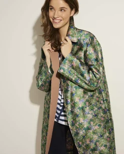 New Jas Met Print Vrouwen Jassen