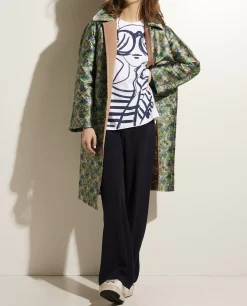 New Jas Met Print Vrouwen Jassen
