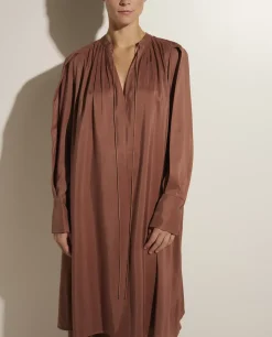 Flash Sale Jurk Van Wol-Zijde Vrouwen Jurken