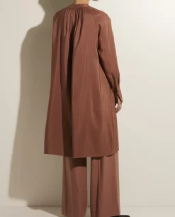 Flash Sale Jurk Van Wol-Zijde Vrouwen Jurken