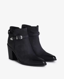 New Kalfsleren Enkellaars Vrouwen Schoenen
