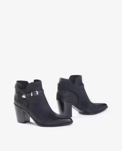 New Kalfsleren Enkellaars Vrouwen Schoenen