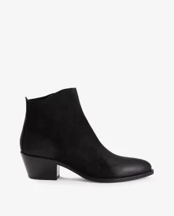 Discount Kalfsleren Enkellaarsjes Vrouwen Schoenen