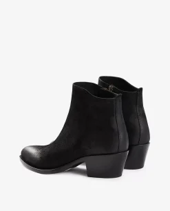 Discount Kalfsleren Enkellaarsjes Vrouwen Schoenen