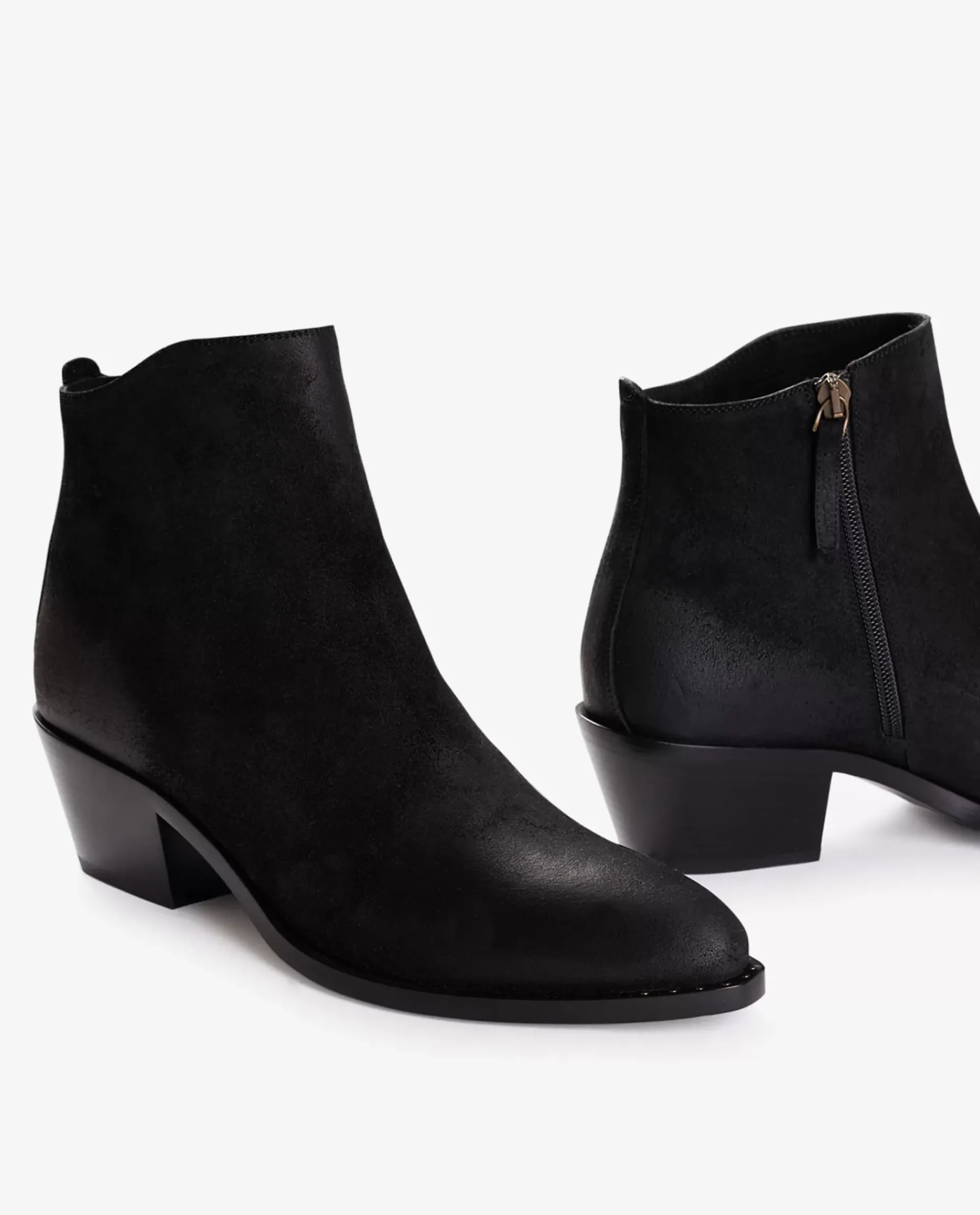 Discount Kalfsleren Enkellaarsjes Vrouwen Schoenen