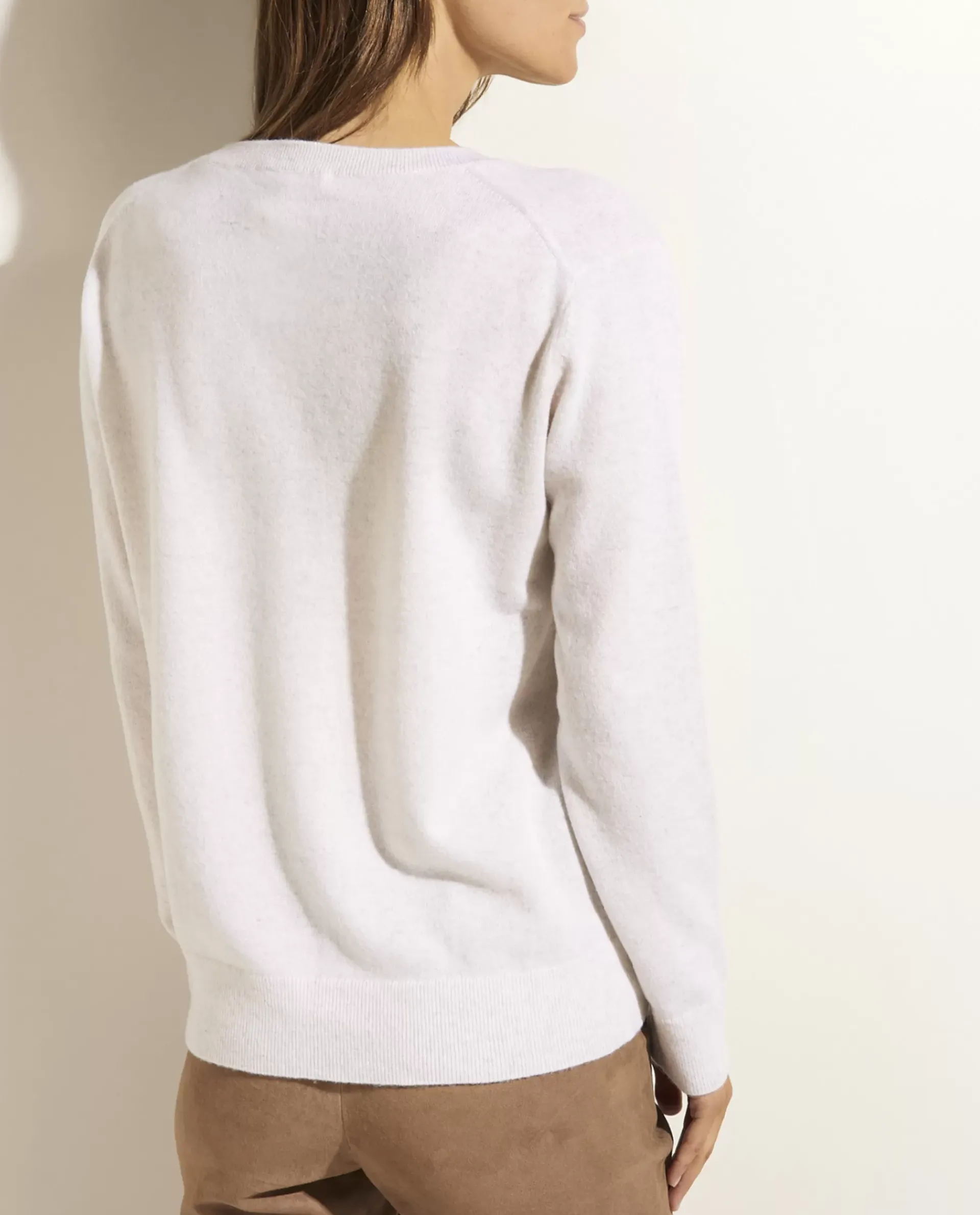 Discount Kasjmieren V-Hals Trui Vrouwen Knitwear