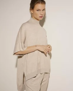 Store Kasjmier-Zijde Sweater Vrouwen Knitwear