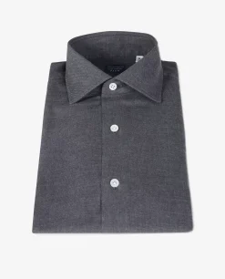 Clearance Katoen Cashmere Shirt Mannen Shirts