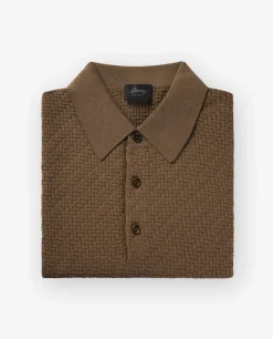 Flash Sale Katoen Zijde Mix Polo Mannen Polo