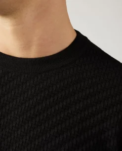 Flash Sale Katoen Zijde Mix Trui Mannen Knitwear