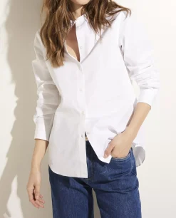 Outlet Katoenen Blouse Vrouwen Blouses