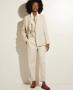 Best Sale Katoenen Blouse Met Franjes Vrouwen Blouses