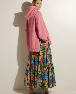 Fashion Katoenen Maxi Rok Vrouwen Rokken