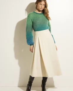 Hot Katoenen Midi Rok Vrouwen Rokken