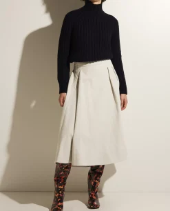 Cheap Katoenen Midi Rok Vrouwen Rokken