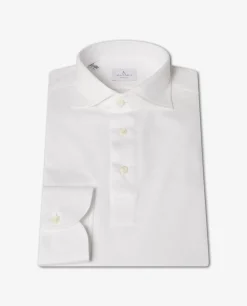 Flash Sale Katoenen Popover Mannen Shirts