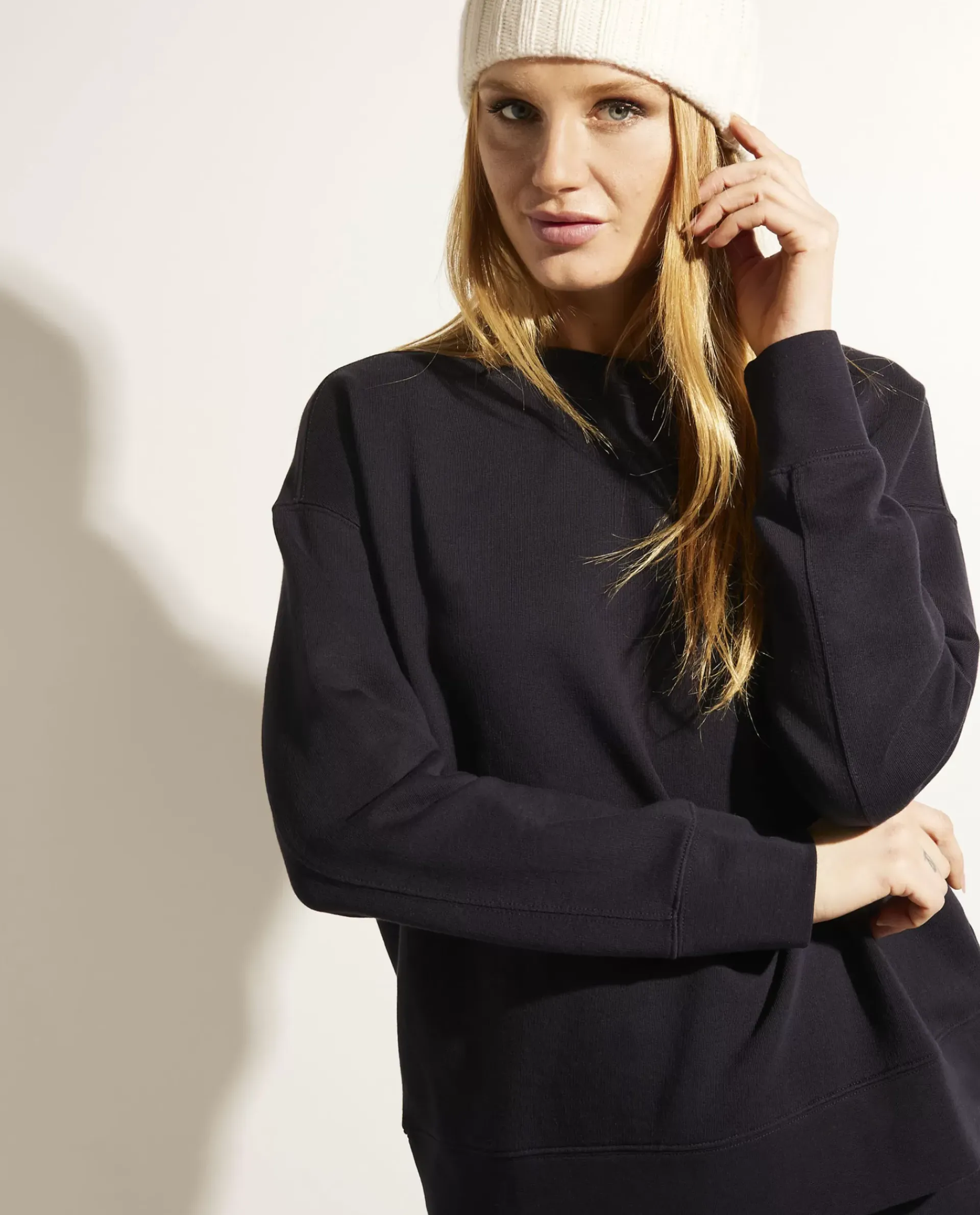 Clearance Katoenen Relaxte Pullover Vrouwen Sweaters