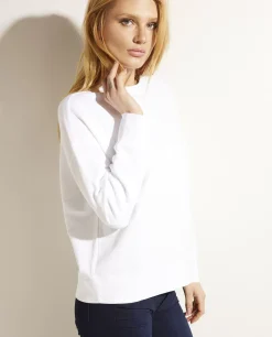 Shop Katoenen Relaxte Pullover Vrouwen Sweaters