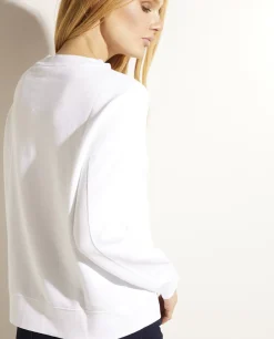 Shop Katoenen Relaxte Pullover Vrouwen Sweaters