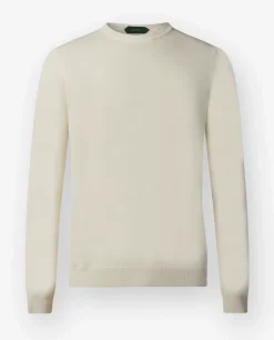 Online Katoenen Ronde Hals Trui Mannen Knitwear