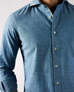 Store Katoenen Shirt Mannen Shirts