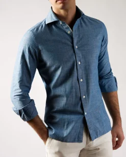 Store Katoenen Shirt Mannen Shirts