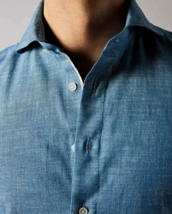Store Katoenen Shirt Mannen Shirts