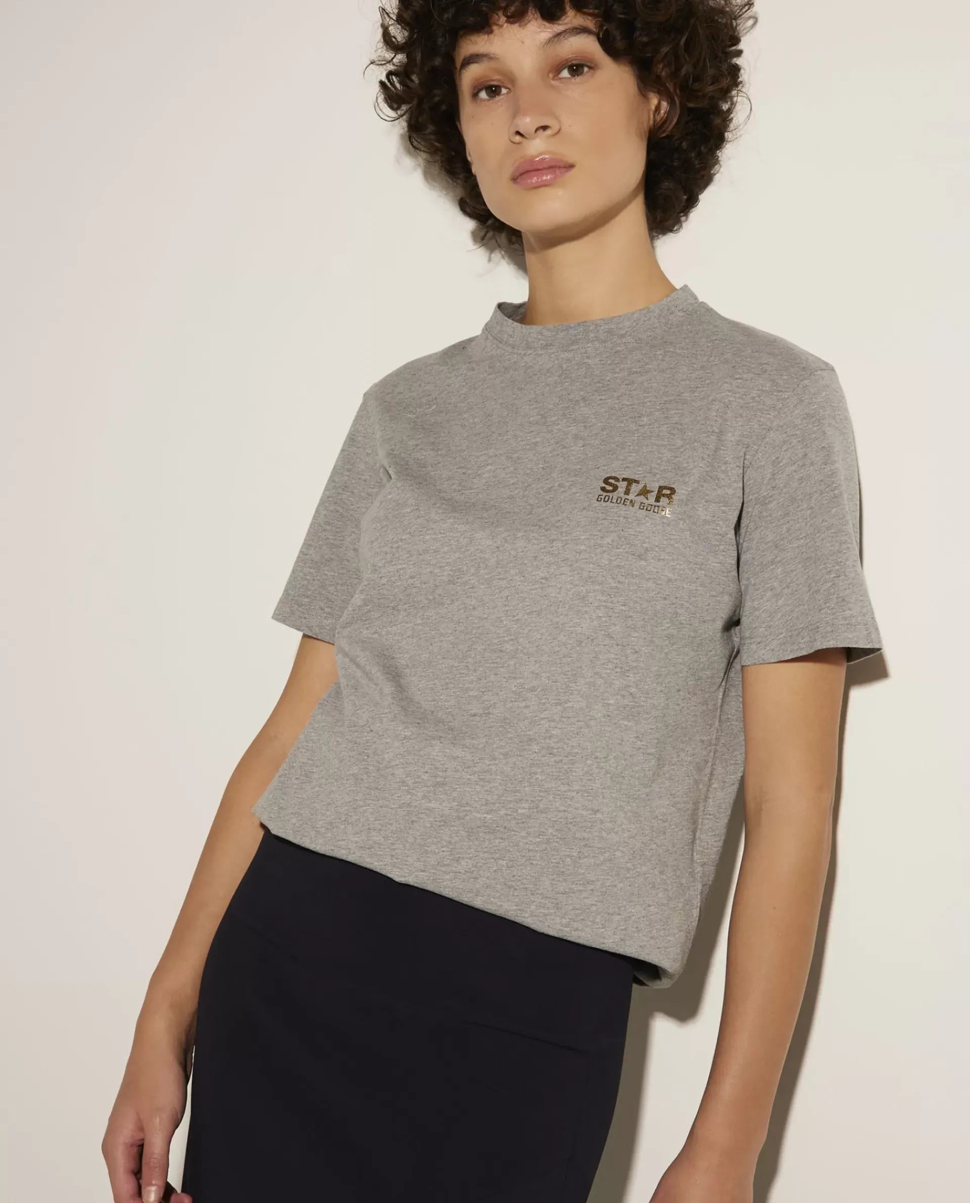 Fashion Katoenen Star T-Shirt Vrouwen Tops