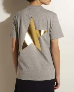 Fashion Katoenen Star T-Shirt Vrouwen Tops