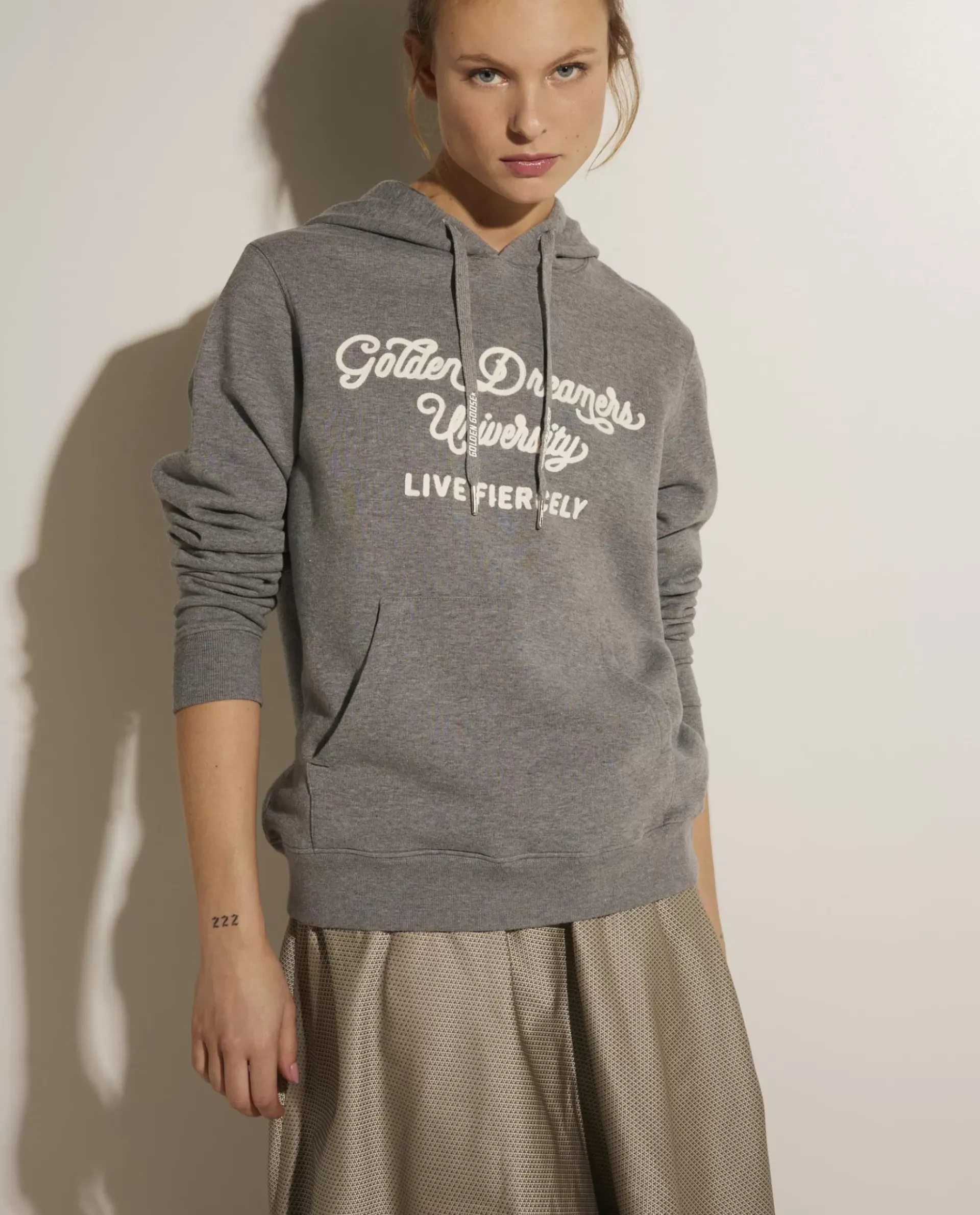 Discount Katoenen Sweater Met Capuchon Vrouwen Sweaters