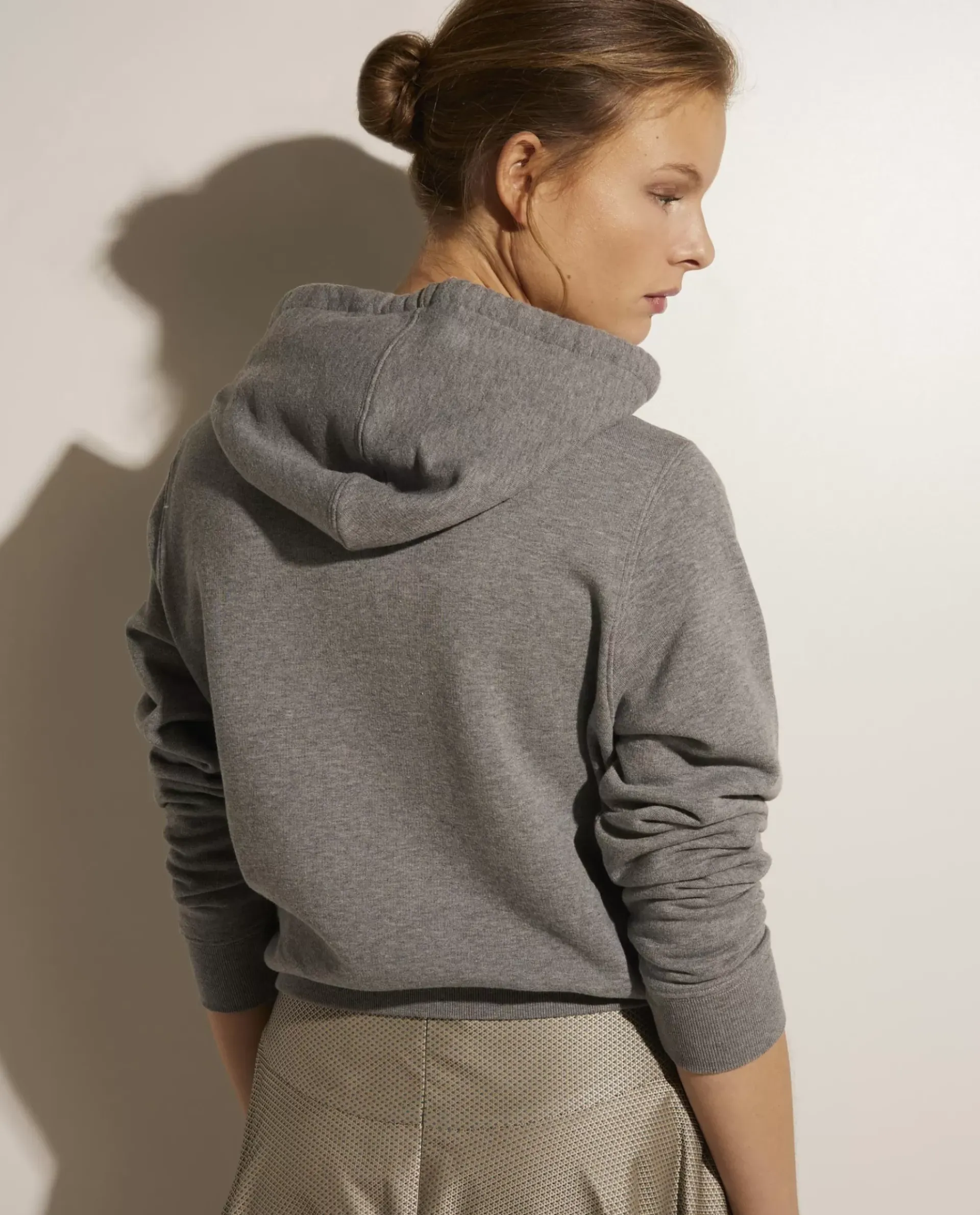 Discount Katoenen Sweater Met Capuchon Vrouwen Sweaters