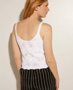 Outlet Katoenen Top Vrouwen Tops