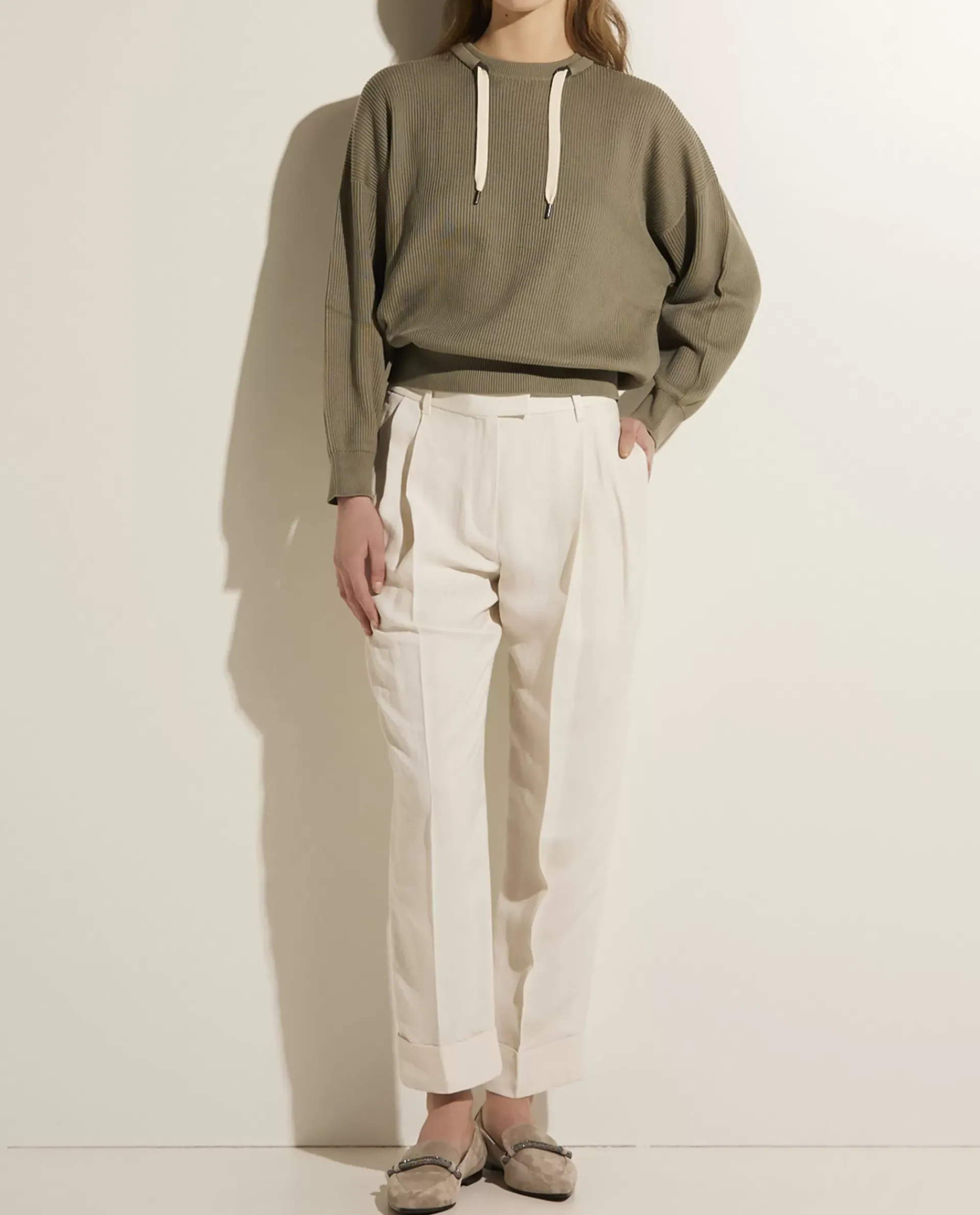 Sale Katoenen Trui Vrouwen Knitwear