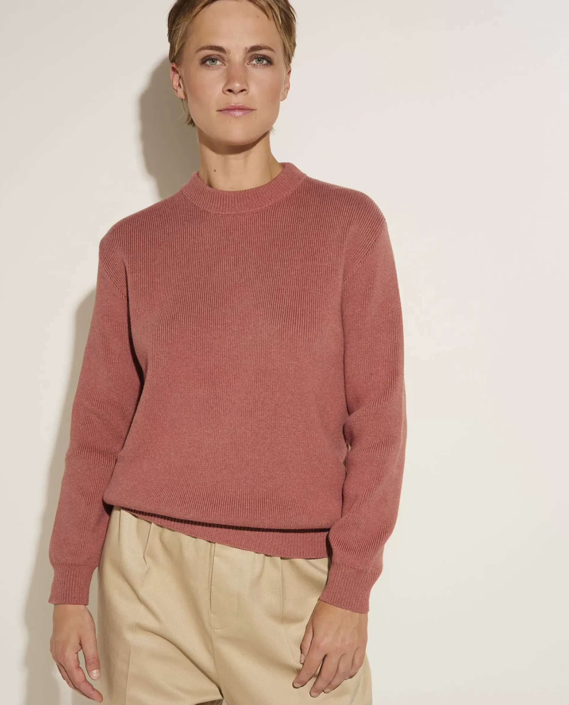 Flash Sale Katoenen Trui Met Strepen Vrouwen Sweaters