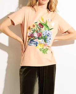 Store Katoenen T-Shirt Vrouwen Tops