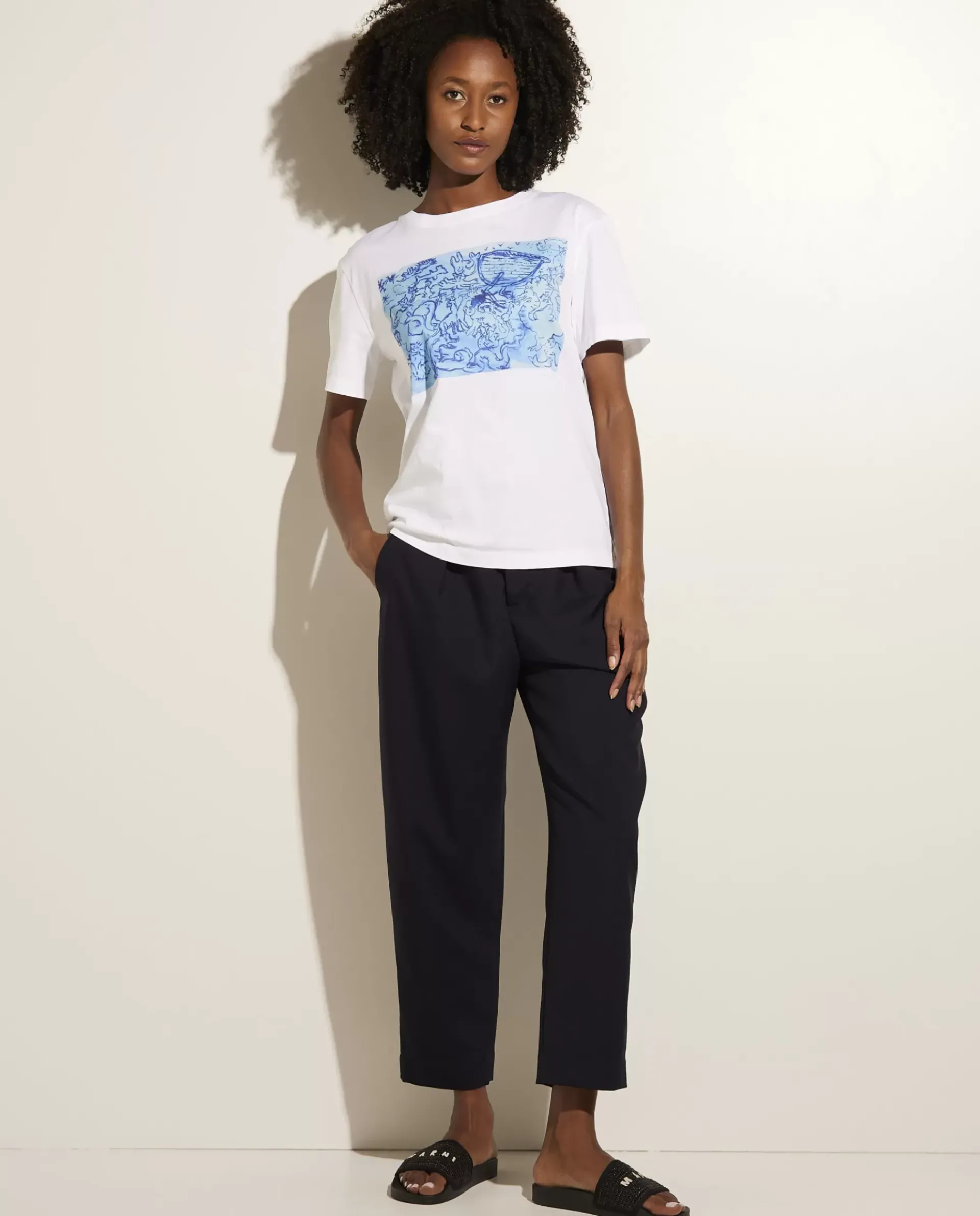 Shop Katoenen T-Shirt Vrouwen Tops