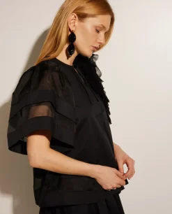 Cheap Katoenen-Linnen Blouse Vrouwen Blouses