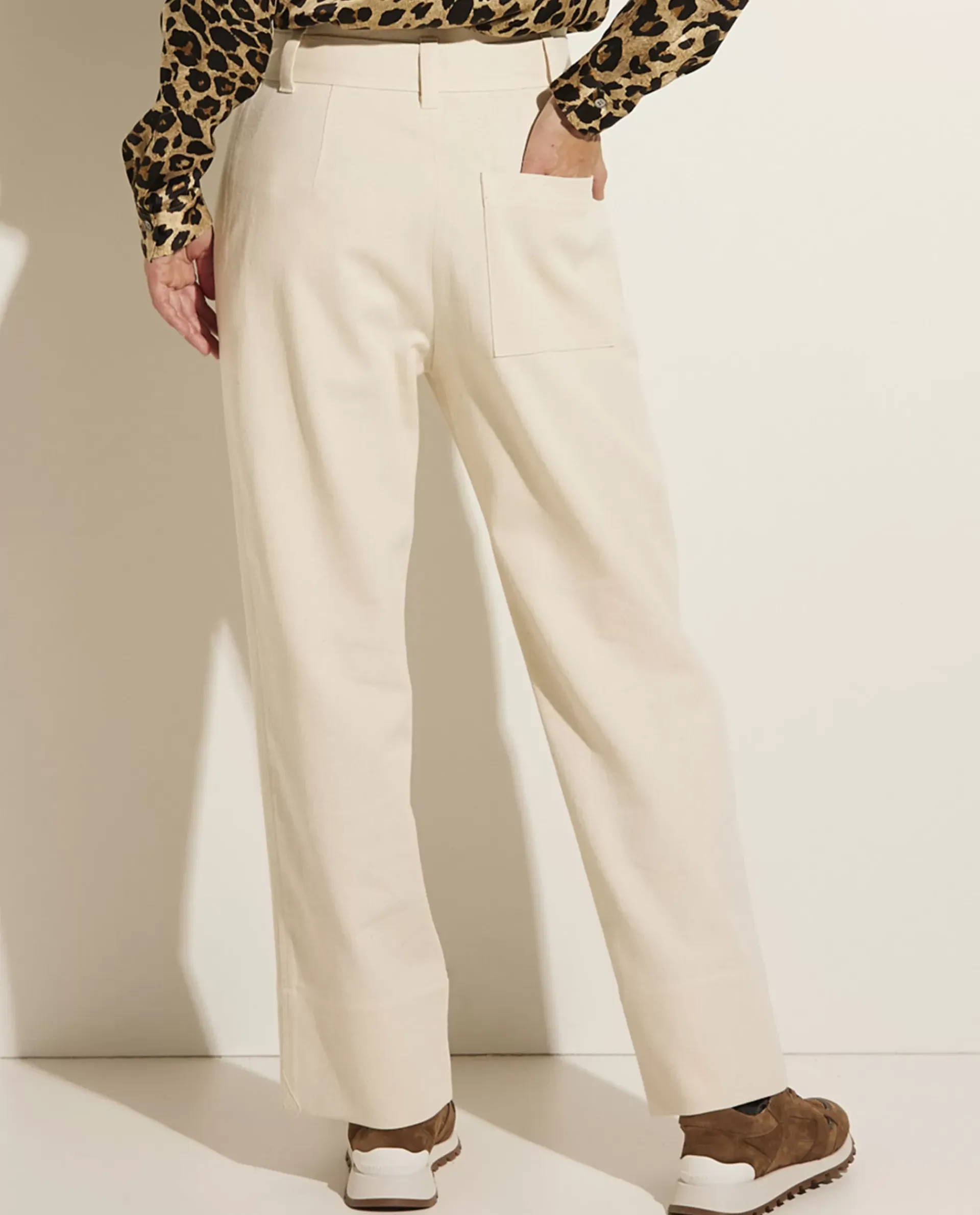 Store Katoen-Wollen Broek Vrouwen Broeken