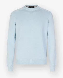 Flash Sale Katoen-Zijden Trui Mannen Knitwear