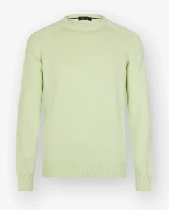 Outlet Katoen-Zijden Trui Mannen Knitwear