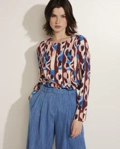 Best Kleurrijke Blouse Vrouwen Blouses